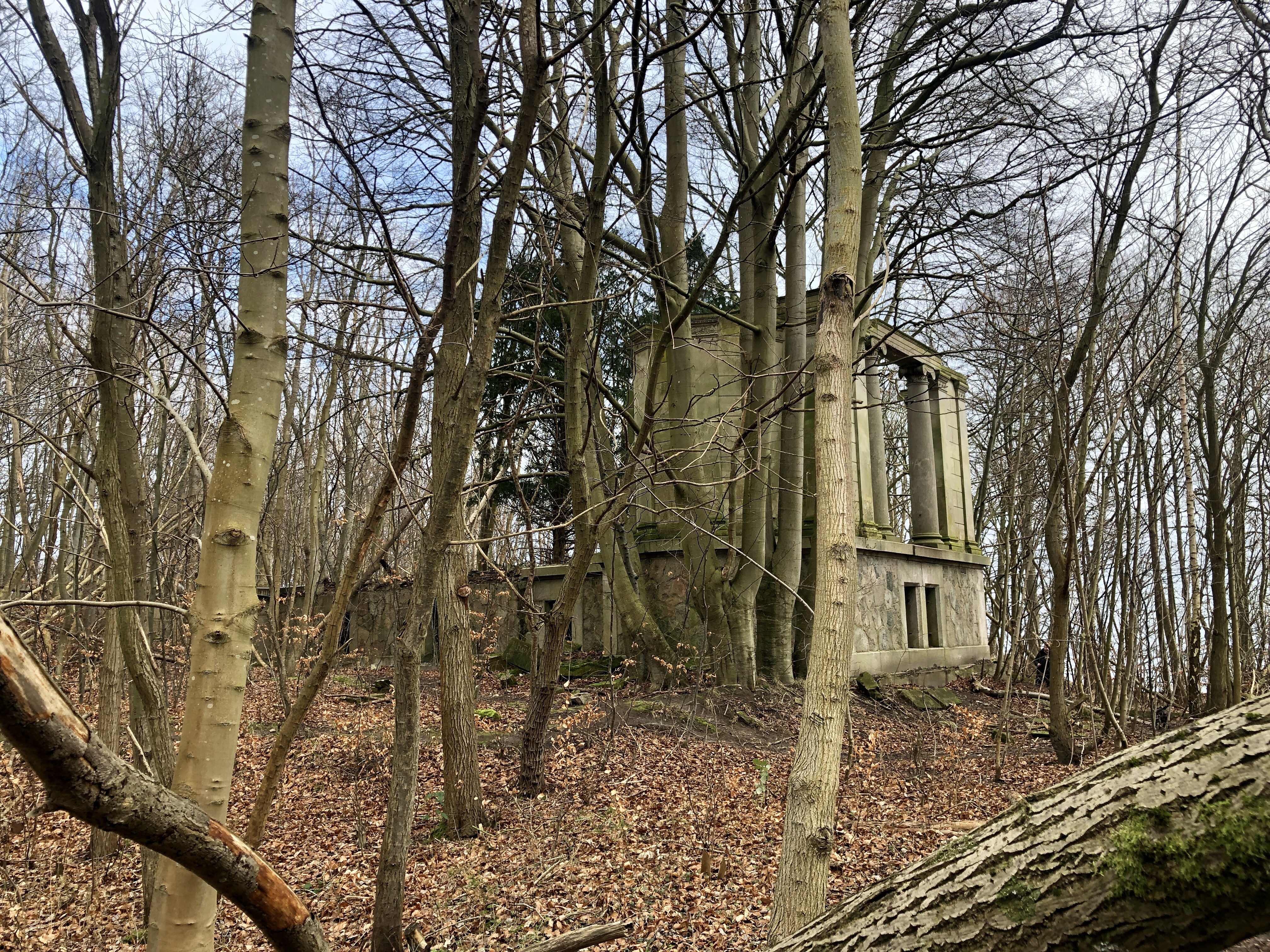 linke Pavillon Schloss Dwasieden