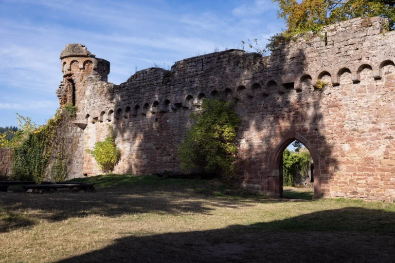 Sperrmauer Ruine Burg Wildenberg 768x512