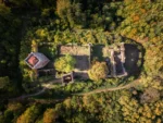 Vogelperspektive Ruine Burg Wildenberg 150x113